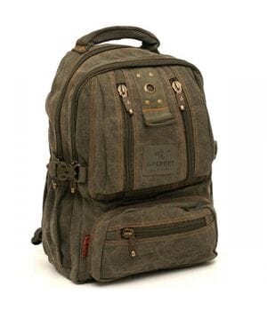 Джинсовый подростковый рюкзак Gold Be 25 x 40 x 14 см Зеленый (1304/3)
