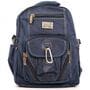 Джинсовый подростковый рюкзак Gold Be 28 x 40 x 18 см Синий (b259/2)