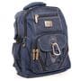 Джинсовый подростковый рюкзак Gold Be 28 x 40 x 18 см Синий (b259/2)