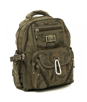 Джинсовый подростковый рюкзак Gold Be 28 x 40 x 18 см Зеленый (b259/3)