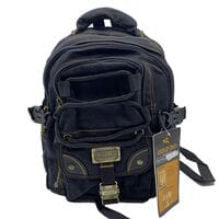 Джинсовый подростковый рюкзак Gold Be 25 x 36 x 17 см Черный (BH034/1)