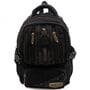 Джинсовый подростковый рюкзак Gold Be 24 x 35 x 15 см Черный (b796/1)
