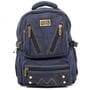 Джинсовый подростковый рюкзак Gold Be 28 x 42 x 15 см Синий (b255/2)