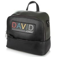 Рюкзак жіночий David Jones 27 x 22 x 14 см Чорний (dj6138-3/1)