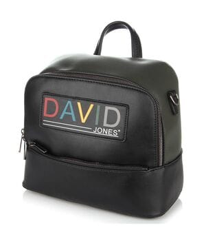 Рюкзак женский David Jones 27 x 22 x 14 см Черный (dj6138-3/1)