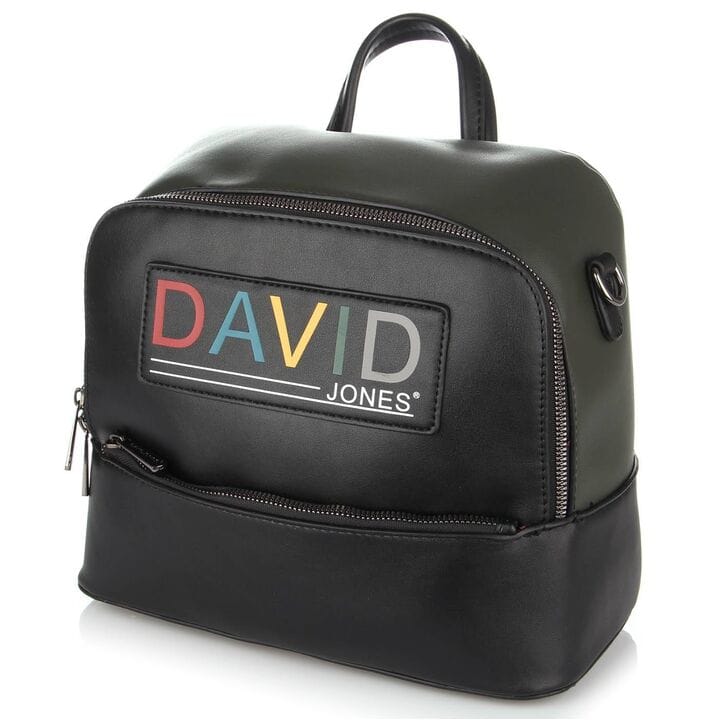 Рюкзак жіночий David Jones 27 x 22 x 14 см Чорний (dj6138-3/1)