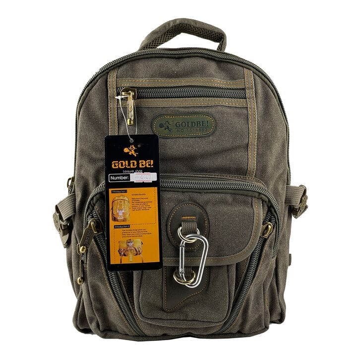 Джинсовый Подростковый рюкзак Gold Be 28 x 38 x 15 см Зеленый (gb0107/1)