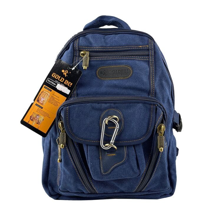 Джинсовый рюкзак Gold Be 28 x 38 x 15 см Синий (gb0107/3)