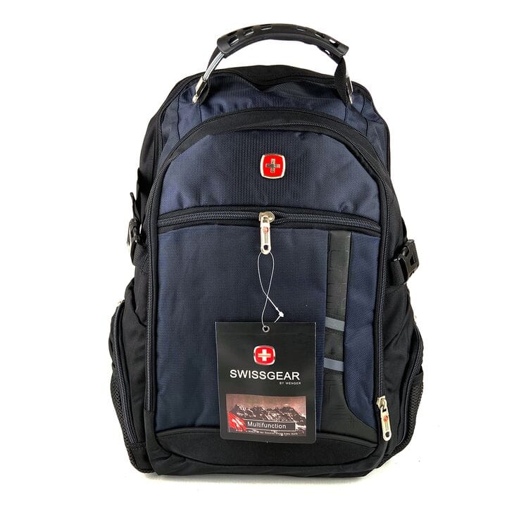 Городской рюкзак Swissgear 47 x 30 x 23 см Черный c синим (sw1797)