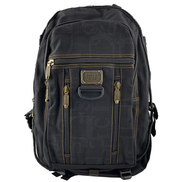 Джинсовый рюкзак Gold Be 32 x 50 x 15 см Черный (gb257/1)