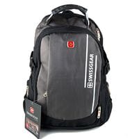 Городской рюкзак Swissgear 46 x 31 x 23 см Черный c серым (sw1792) Городской рюкзак Swissgear 46 x 31 x 23 см Черный c серым (sw1792)