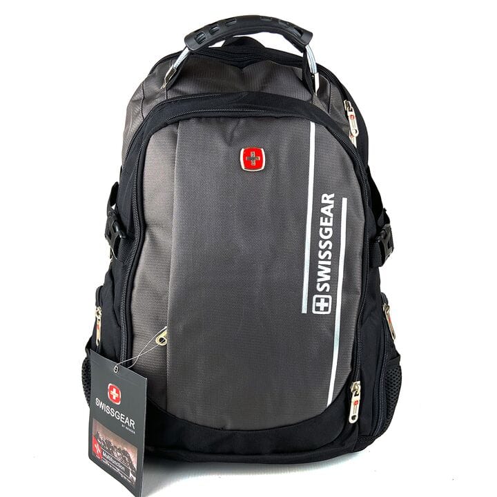Городской рюкзак Swissgear 46 x 31 x 23 см Черный c серым (sw1792)