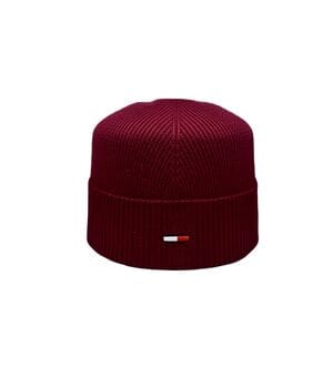 Шапка Caps Zone Tommy Hilfiger 55-59 см Бордо (CZ 10118-1)
