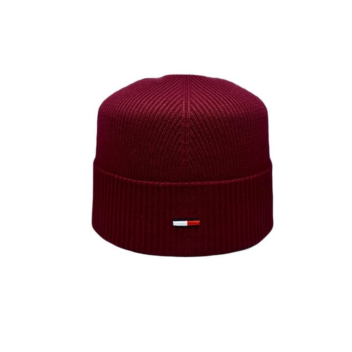 Шапка Caps Zone Tommy Hilfiger 55-59 см Бордо (CZ 10118-1)