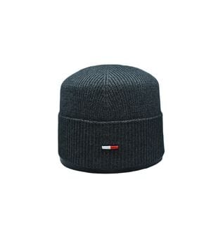 Шапка Caps Zone Tommy Hilfiger 55-59 см Темно-серый меланж (CZ 10118-4)