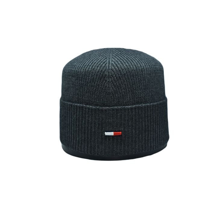 Шапка Caps Zone Tommy Hilfiger 55-59 см Темно-серый меланж (CZ 10118-4)