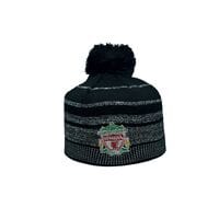 Шапка з помпоном ZH Liverpool 56-58 см Чёрная (ZH 1018-7)