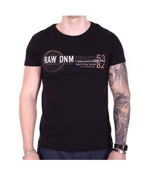 Футболка Rixon RAW DNM f1906/1 Чорна Футболка Rixon RAW DNM f1906/1 Чорна
