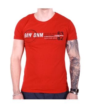 Футболка Rixon RAW DNM f1906/2 красная Футболка Rixon RAW DNM f1906/2 красная