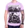 Турецкая футболка StrongMan Bike f1929/6 Фиолетовая