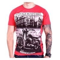 Футболка StrongMan Bike f1929/7 Кораловая Футболка StrongMan Bike f1929/7 Кораловая