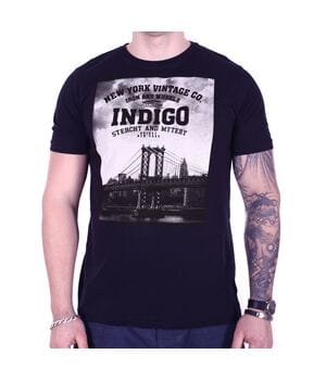 Футболка StrongMan Indigo f0318/5 Темно-синяя Футболка StrongMan Indigo f0318/5 Темно-синяя