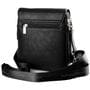 Мужская сумка David Jones 22x18x9 см Черная (5984-2)