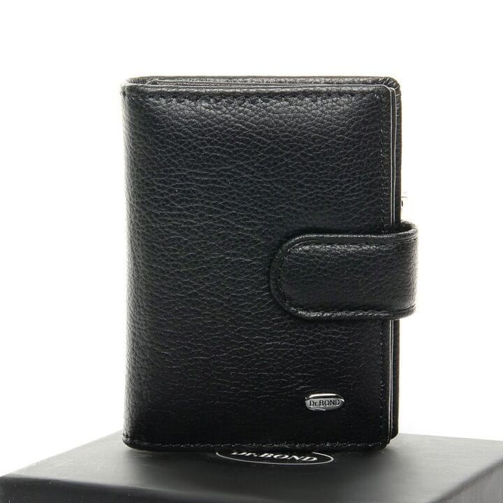 Правник кожаный Dr.BOND 8 x 10,5 x 2 см Черный (m50)