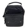Кожаная мужская сумка Gorangd 22.5 x 19 x 8см Черный (g905-2)