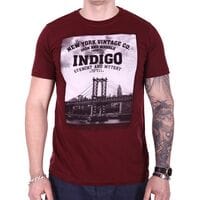 Футболка StrongMan Indigo f0318/1 Бордовая Футболка StrongMan Indigo f0318/1 Бордовая