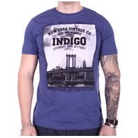 Футболка StrongMan Indigo f0318/2 Синя