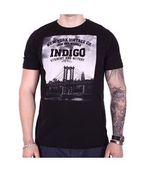 Футболка StrongMan Indigo f0318/4 Черная Футболка StrongMan Indigo f0318/4 Черная