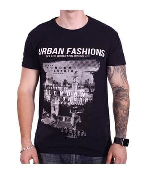 Футболка Rixon Urban Fashion 1814/1 Темно-синя Футболка Rixon Urban Fashion 1814/1 Темно-синя