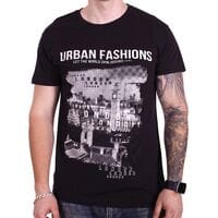 Футболка Rixon Urban Fashion 1814/2 Чорна