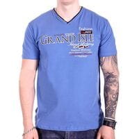 Футболка Mastiff Турция f1818/2 Голубая Футболка Mastiff Турция f1818/2 Голубая
