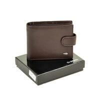 Кожаный мужской кошелек Dr.BOND М4/2 коричневый Кожаный мужской кошелек Dr.BOND М4/2 коричневый