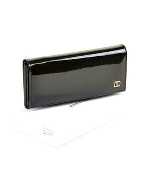 Женский кожаный лаковый кошелек BRETTON W501/1
