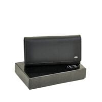 Женский кожаный кошелек Dr.BOND DRW46 черный Женский кожаный кошелек Dr.BOND DRW46 черный
