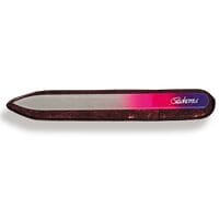 Стеклянная пилочка в чехле из кожи для ногтей SPL 13,5 см (99-1352)