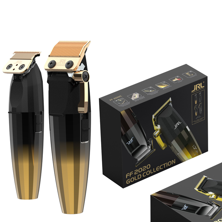 Профессиональный набор машинка + триммер JRL FreshFade 2020 Gold Collection