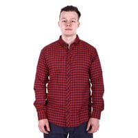 Рубашка батал Rigans турция b0118/2 бордовая Рубашка батал Rigans турция b0118/2 бордовая